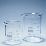 BEAKER GLASS CONICAL PYREX